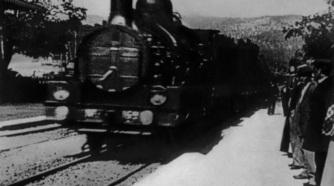 Первый Фильм В Мире Прибытие Поезда